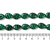 Synthetic Malachite Beads Strands G-K357-A02-01-5