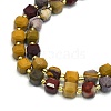 Natural Mookaite Beads Strands G-I376-D57-01-3