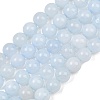Natural Dyed White Jade Beads Strands GG-CBAEB22-B01-8mm-02-2