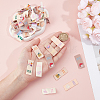 150Pcs 6 Styles Polyester Rectangle Clothing Label DIY-CY0003-85-3