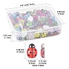 120Pcs Transparent Resin Insect Decoden Cabochons CRES-FS0001-30-4