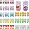 CHGCRAFT 48Pcs 8 Colors Luminous Plastic Pendants KY-CA0001-41-1