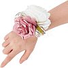 CRASPIRE 4Pcs Silk Wrist Corsage AJEW-CP0001-63-3