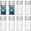 SUNNYCLUE 40Pcs Clear Glass Bottles Bead Containers CON-SC0001-15A-02-1