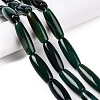 Natural Agate Dyed Beads Strands G-T138-230B-1