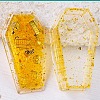 Natural Citrine Ornaments Resin Coffin Decoration PW-WG3DDF9-01-2