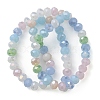 Electroplate Glass Beads Strands EGLA-YW0002-E07-1