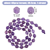 SUPERFINDINGS 1 Strand Natural Amethyst Beads Strands G-FH0002-22-2