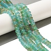 Baking Paint Glass Beads Strands X-DGLA-C003-01H-2