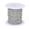 Tarnish Resistant 304 Stainless Steel Curb Chains STAS-O076-06-2