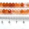 Natural Banded Agate/Striped Agate Beads Strands G-E605-A02-01H-5