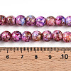 Baking Paint Glass Beads X1-DGLA-N003-8mm-B03-5