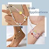 40Pcs 10 Colors Alloy Enamel Beads FIND-CJ0004-68-7