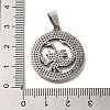 304 Stainless Steel Pendants STAS-C084-01J-AS-3