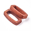 Unfinished Sandalwood Frame WOOD-WH0098-76-2