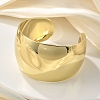 Brass Cuff Open Bangles BJEW-M060-03G-4