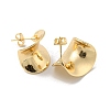Brass Stud Earring EJEW-B035-02KCG-2