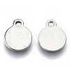 Non-Tarnish 201 Stainless Steel Charms STAS-R116-104-2