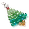 Glass & Alloy Pendants PALLOY-JF02988-3