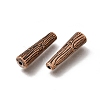Tibetan Style Alloy Beads AL-CBA3B63-24R-2