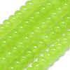 Natural Malaysia Jade Beads Strands G-B165-G01-5x8mm-05-2