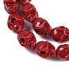 Synthetic Coral Carved Beads Strands CORA-M001-10-2