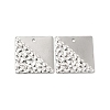 Non-Tarnish 304 Stainless Steel Pendants STAS-B032-12P-2