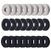 SUPERFINDING 30Pcs 2 color Joystick Sponge Ring AJEW-FH0001-53-1