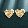 304 Stainless Steel Stud Earrings for Women LS-EJEW-L296-026G-1