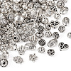 120Pcs 12 Styles Tibetan Style Alloy Beads FIND-TA0002-75-3