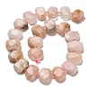 Natural Morganite Beads Strands G-H078-B20-01-3