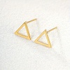 Fashionable Casual Triangle Stud Earrings for Women IF7998-1