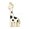 Alloy Enamel Pendants ENAM-U001-01G-1