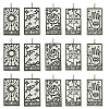 15Pcs 5 Styles Tibetan Style Alloy Pendants TIBEP-YW0001-76AS-1