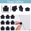50Pcs TPU Mobile Anti-Dust Plugs FIND-SC0022-46A-2
