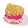 Cute Mini Conch Acrylic Claw Hair Clips PHAR-A012-05J-1