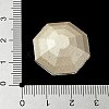 Faceted Glass Rhinestone Cabochons GGLA-C032-05G-3