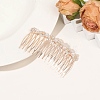 Alloy Hair Combs PW-WG713EE-07-1