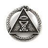 Sigil of Lucifer 316 Surgical Stainless Steel Pendants STAS-E212-77AS-1