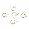 304 Stainless Steel Half Hoop Earrings X-STAS-Z028-B02-G-2