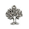 Tree of Life Tibetan Style Alloy Pendants TIBEP-ZN-10909-AS-RS-1