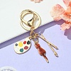 Alloy Enamel Keychain X1-KEYC-YW00026-06-1