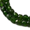 Natural Green Diopside Beads Strands G-F799-D01-01-4