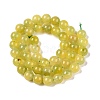 Dyed Natural White Jade Beads Strands G-T138-8mm-210-9-2