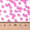 Baking Paint Pearlized Glass Seed Beads SEED-T008-03K-5