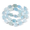 Natural Aquamarine Beads Strands G-T138-26-3