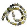 Natural Green Opal Beads Strands G-R494-A11-03-2