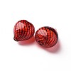 Transparent Handmade Blown Glass Globe Beads X-GLAA-T012-42-3
