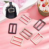 WADORN 24Pcs 6 Colors Alloy Slider Buckles FIND-WR0010-73-4