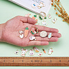 Kissitty 46Pcs 23 Styles Alloy Enamel Pendants ENAM-KS0001-02-5